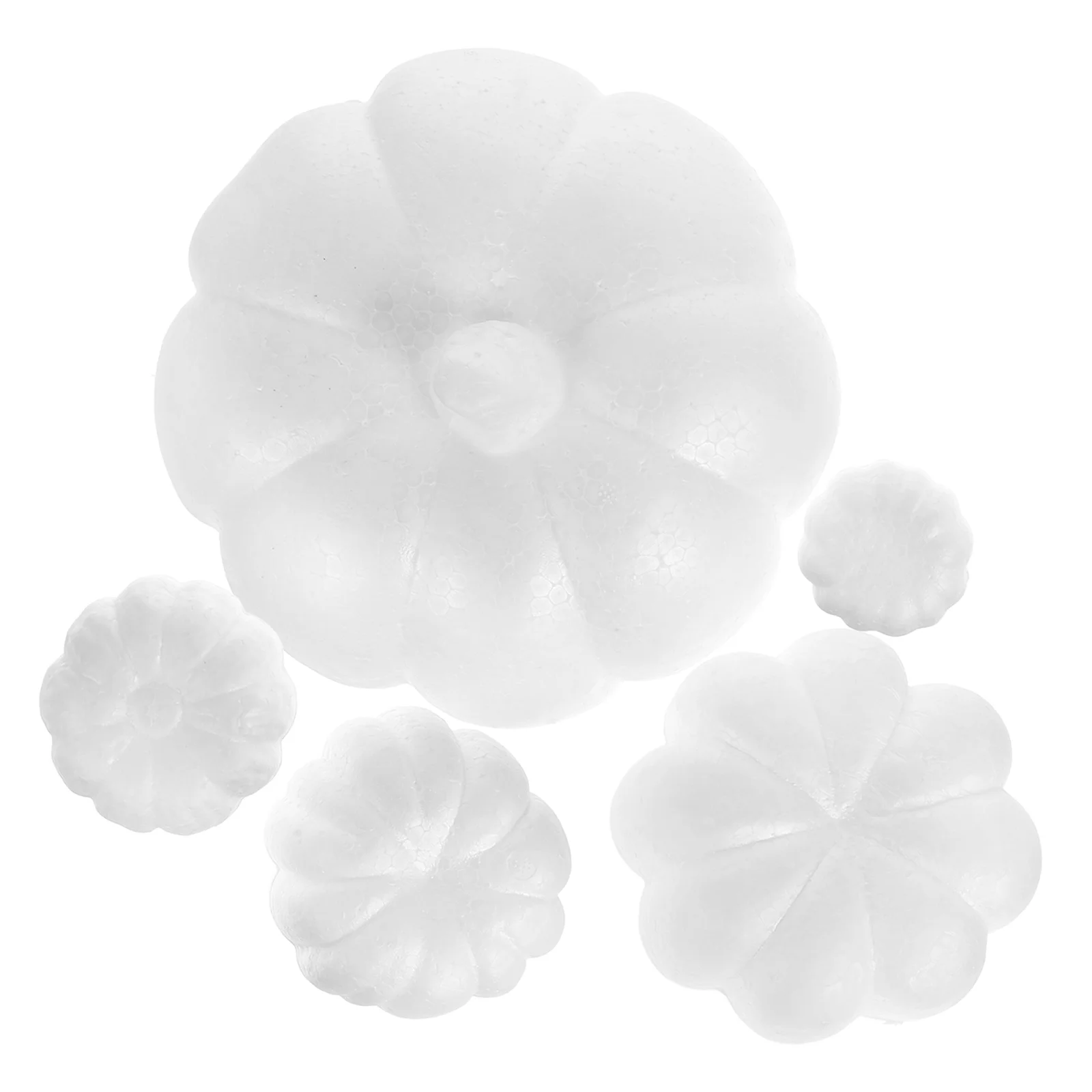 

5 Pcs/Set Foam Pumpkins Painted Accessories Ornament Model Emulation Child Ornaments for Kids