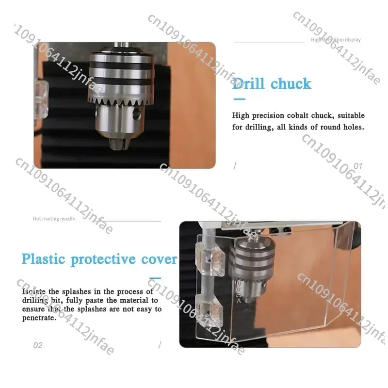 BF-25 Household Drilling Machine Multi-functional Integrated Processing Mini Milling Machine Equipment