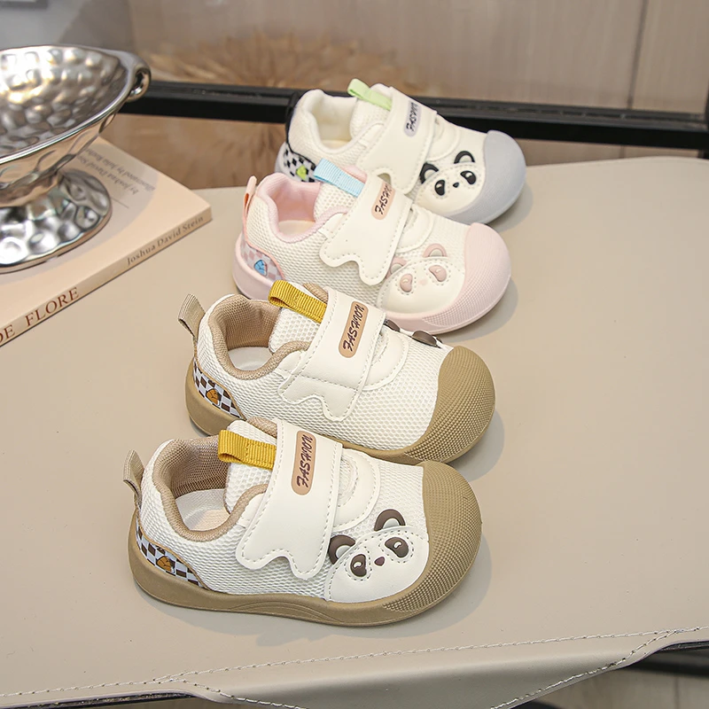 

Детская обувь для малышей, всесезонная, для детей до 3 лет, с мягкой нескользящей подошвой, дышащие сетчатые туфли для девочек и мальчиков