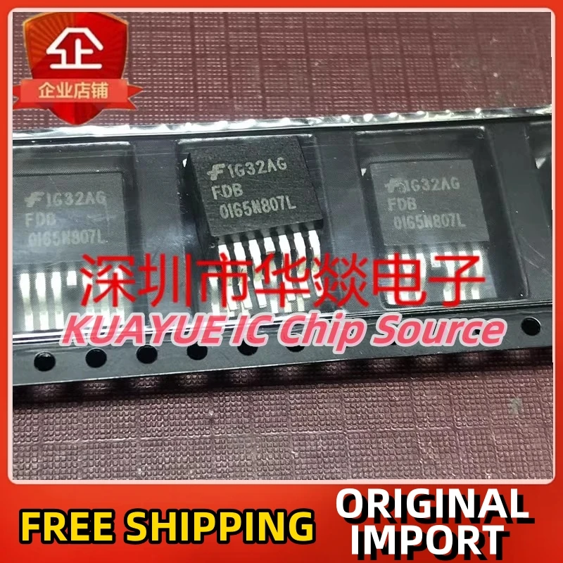 

10PCS-30PCS/ FDB0165N807L TO-263-7 80V 310A Fast Shipping Quality Guarantee