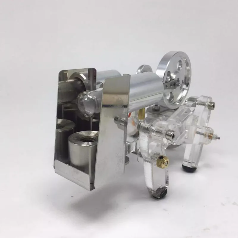 Stirling engine quadruped beast model, bionic beast toy model, steam engine model, mini engine