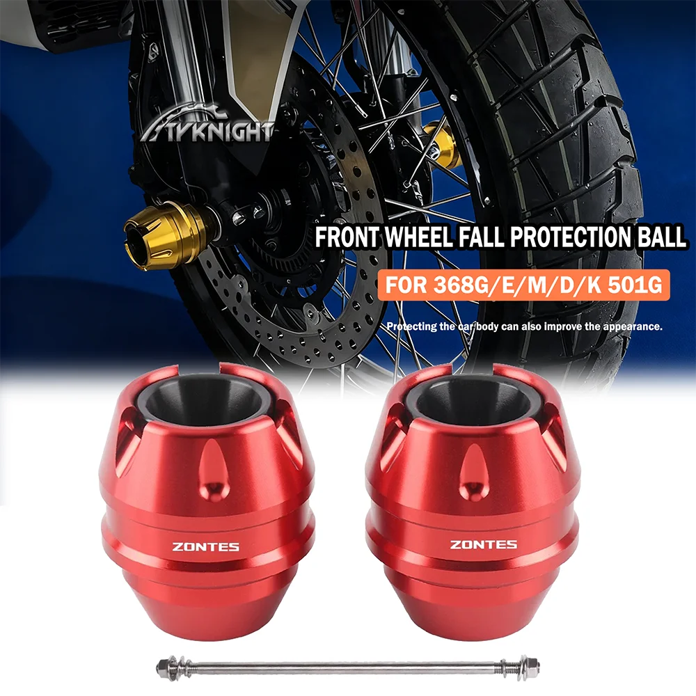 Для ZONTES 368G 368 350 D/M/E/K/G/R/T/S 501G аксессуары для мотоциклов, передняя вилка, колесо, защита от падения, слайдер, защита от ударов