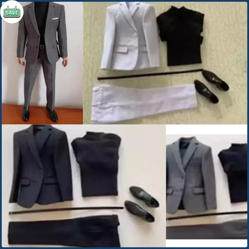 

Toy Center 1/6 Scale AT020 COO BD001 B001 Male Soldier Casual Suit Sweatshirt Clothes Model for 12in Action Figures Body Doll