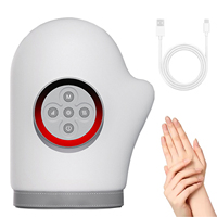 Hand Massager with Heat and Compression,Massager with Roller Kneading for Wrist, Carpal Tunnel and Finger Numbness Relief
