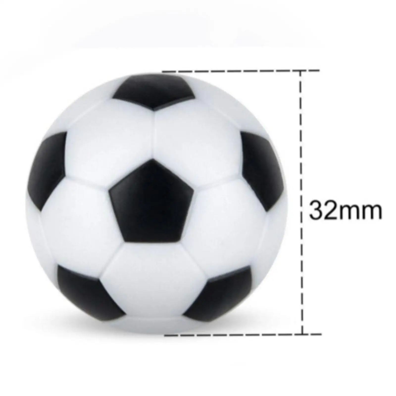 4 Pieces Foosball Balls Table Soccer Balls for Club Party Recreation Room