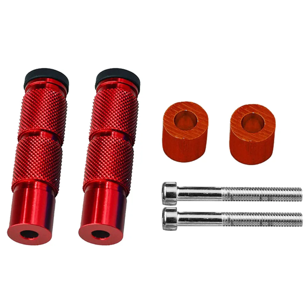 

Motorcycle Pedal Modification Durable Foot Rest Anti-Slip Pegs Long Ride Comfort Platform Pedals Easy Installation Removable