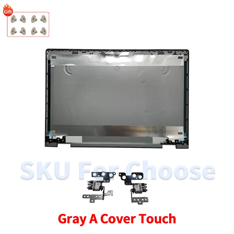 فضي/رمادي/أزرق/ذهبي ملحقات الكمبيوتر المحمول L22287-001 اللمس ل جناح X360 14-CD 14M-CD TPN-W131 استبدال الإسكان