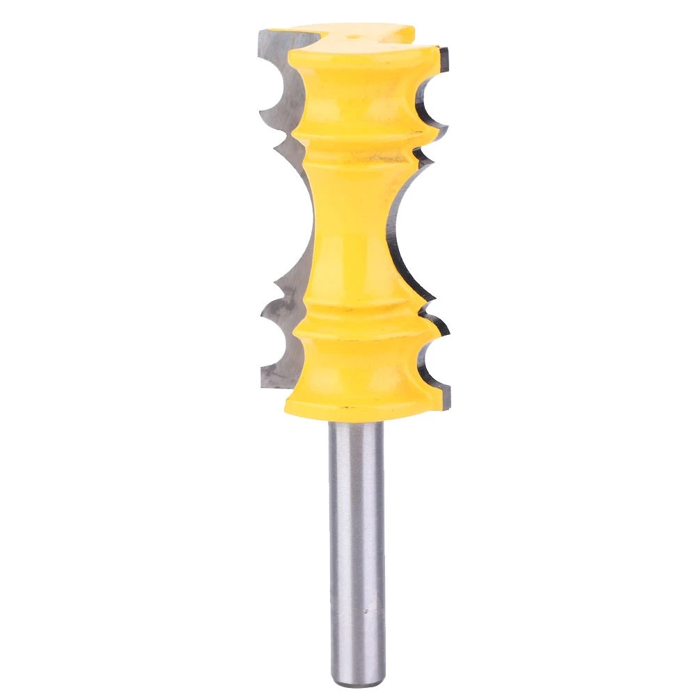Elaborate Chair Rail Molding Router Bit 8mm Shank Woodworking Milling Cutter