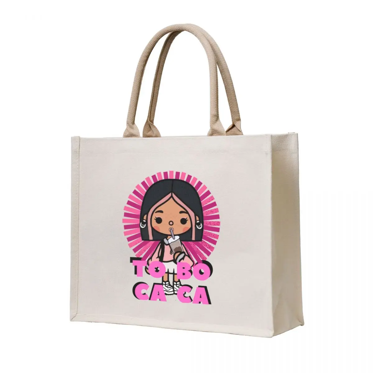 

Toca Boca Tote Bag Woman shopper bag Handbags Cloth bag