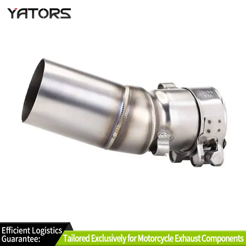

Motorcycle Exhaust System Modified Stainless Steel Exhaust Pipe Middle Section For CFMOTO 450SR CF 450SR 450 SR 2022 2023 Years