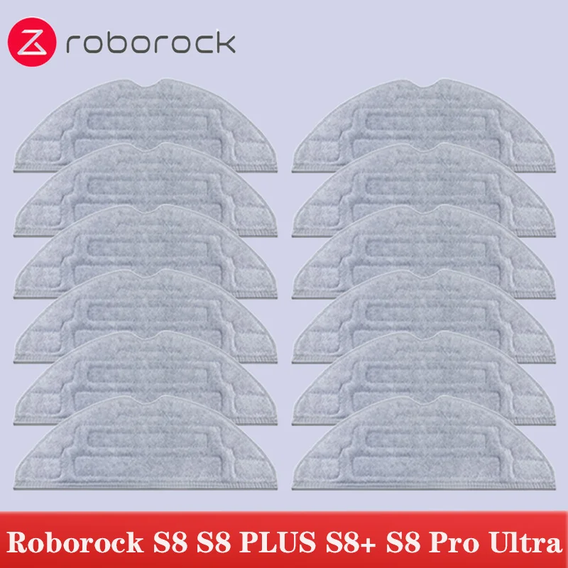 Roborock S8 S8 PLUS S8+ S8 Pro Ultra Robot Vacuum Double Vibration Mop Accessories Rags Spare Parts