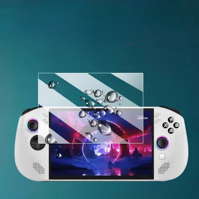 لينوفو ليجيون Go 2 HD واقي للشاشة من الزجاج المقسى لينوفو ليجيون Go2 GO2 LegionGo2 غطاء كامل طبقة أمامية واقية