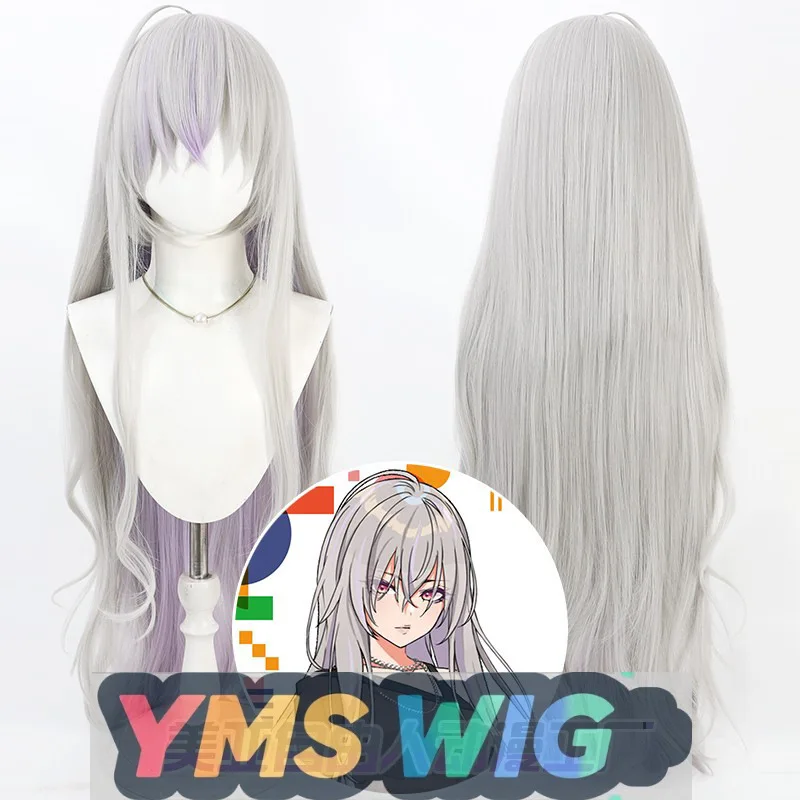 

[YMS WIG]Школьный идол Мастер Ширацуки Гекка Косплей Парик, имитация кожи головы, двойной цвет внутри и выхода