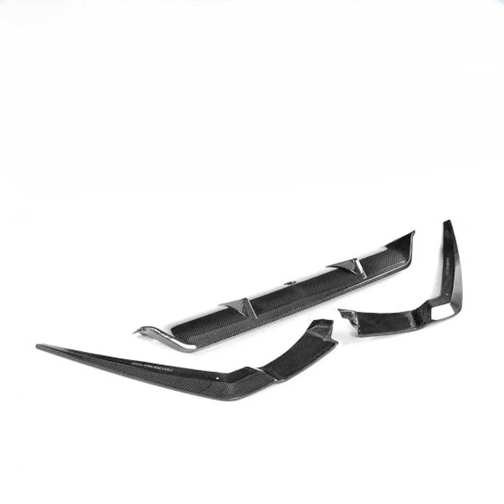 

Suitable for Carbon Fiber Car Rear Bumper Lip Spoiler Diffuser for BMW G30 G38 M Sport Sedan 4 Door 2017 2018 2019 540i Non