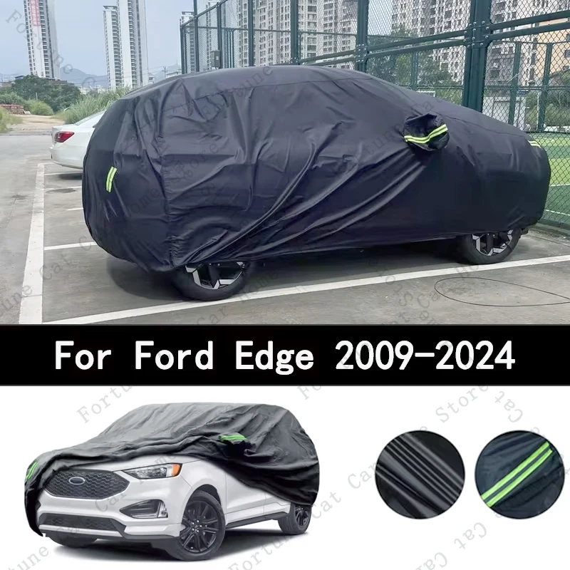 

Автомобильные чехлы на заказ, подходят для Ford Edge 2009-2024, уличные водонепроницаемые, пылезащитные, всепогодные, для автомобилей, защита от дождя, снега и солнца