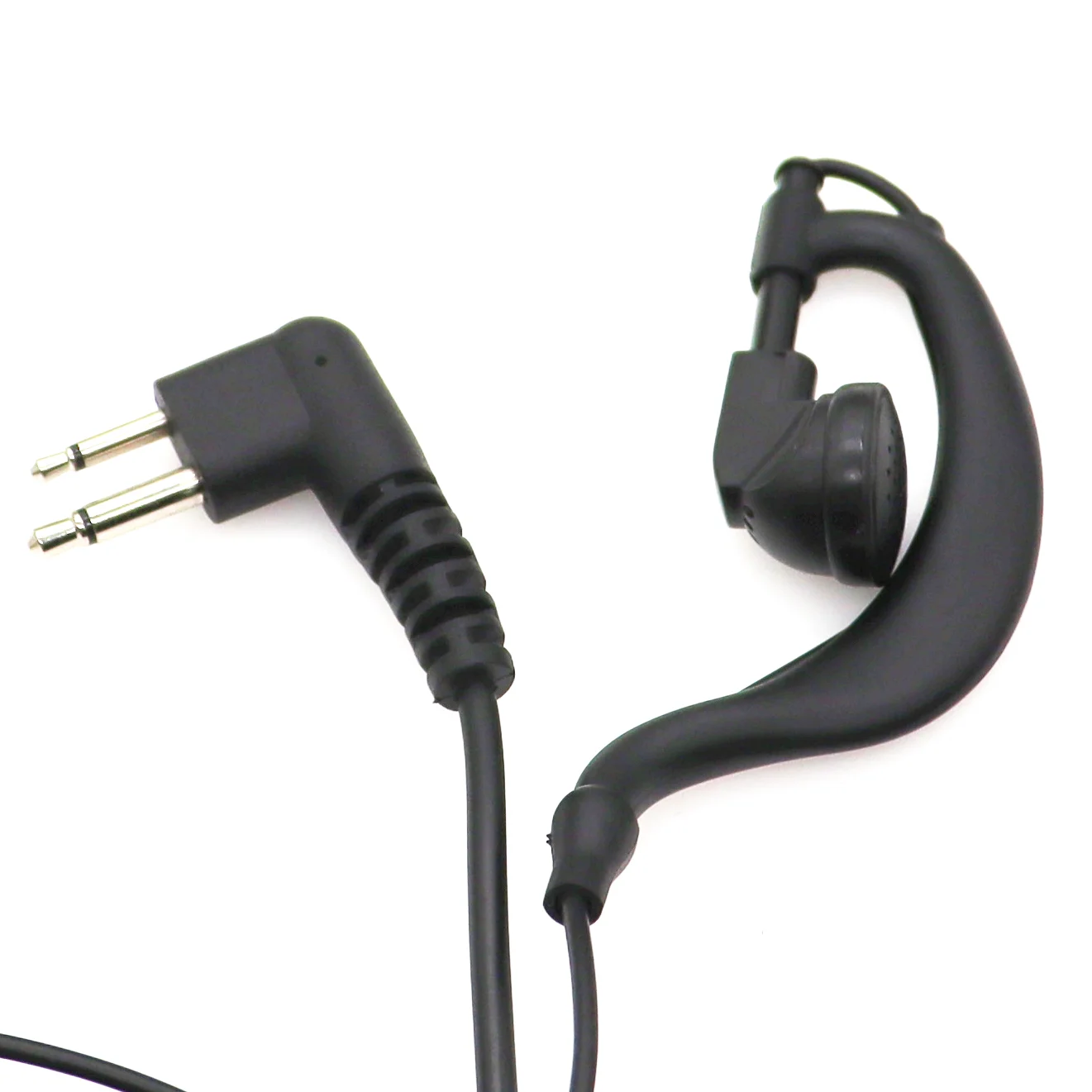 1/5/10PCS 모토로라 GP88 GP300 GP2000 HYT TC-500 TC-518 TC-600 라디오 송수신기 용 2핀 이어훅 PTT 마이크 이어폰 헤드셋