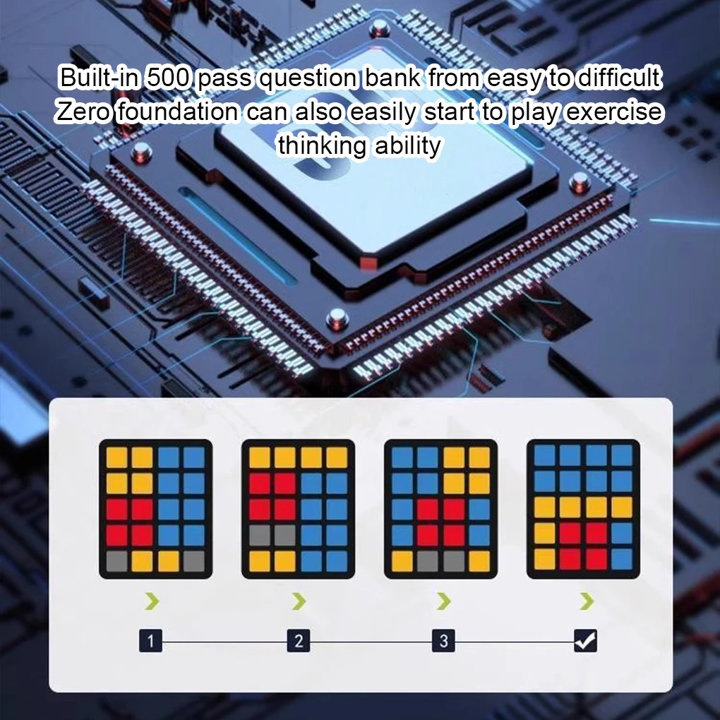 Elektroniczne puzzle dla dzieci Zabawki z klocków dla wszystkich grup wiekowych Prezenty do treningu myślenia Solidne