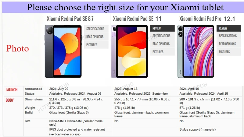 Magnet Case For Xiaomi RedMi Pad 2 Pro 12.1
