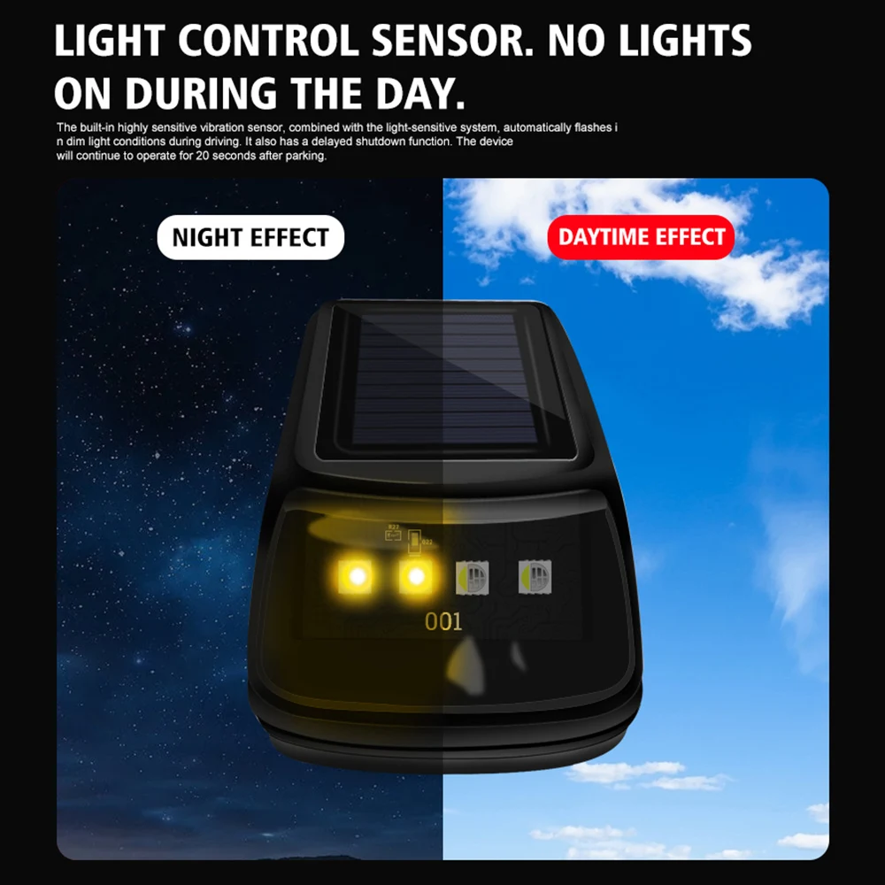 5 Stück APP-Fernbedienung Auto-Dachleuchte 2026 Upgrade RGB Kabineleuchten für LKWs Lampe Kabellos Ohne Bohren USB-Aufladbar Dachmarkierungsleuchte – Detail 9