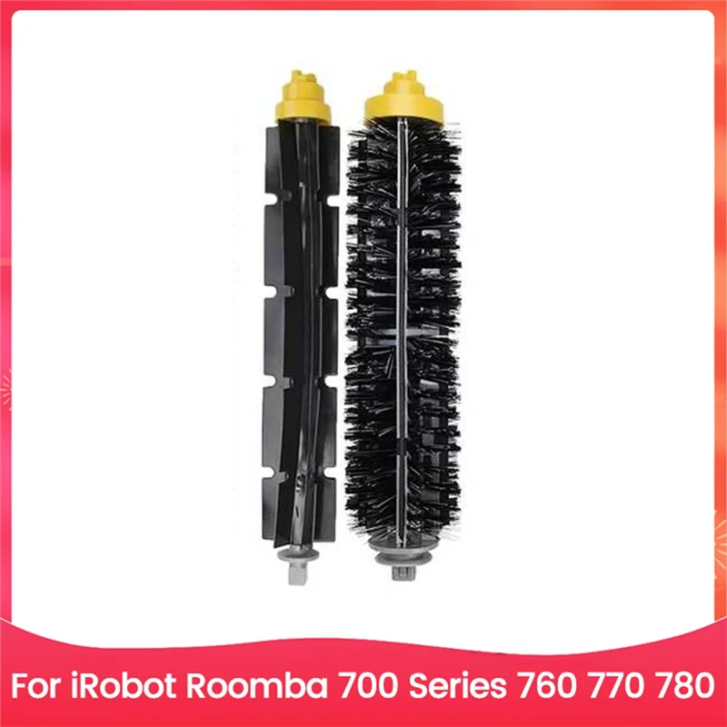 استبدال الفرشاة الرئيسية لـ Irobot Roomba 700 Series 760 770 780 قطع غيار فرشاة الخافق المرنة ذات الشعيرات