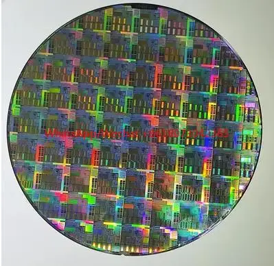 8-inch Wafer Wafer Lithography Chip Silicon Chip Technology Semiconductor Integrated Circuit Display