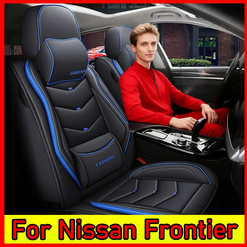 

For Nissan Frontier car seat cover Waterproof artificial leather soft and comfortable wear-resistant fully wrapped seat covers