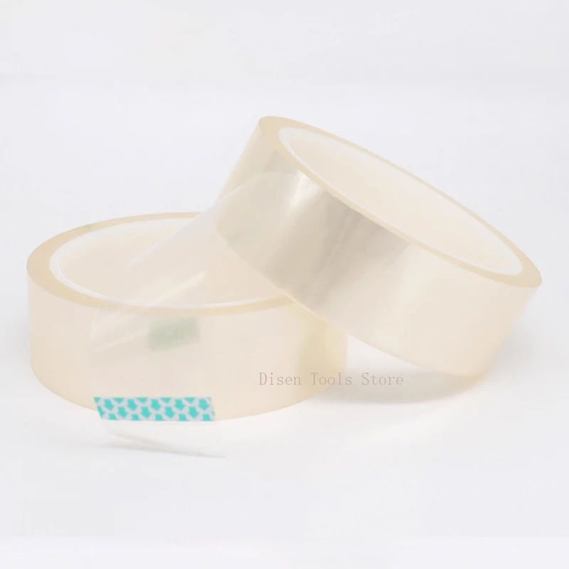 Transparent PET High Temperature Tape LED Light Transparent PCB Electroplating Spray Paint Shielding Protection Adhesive Tapes