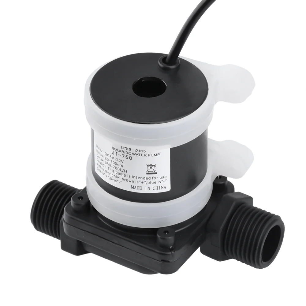 Brushless DC12V/24V Submersible Pump Dual-use High Lift Large Flow Water Pump for Shower Booster Pump