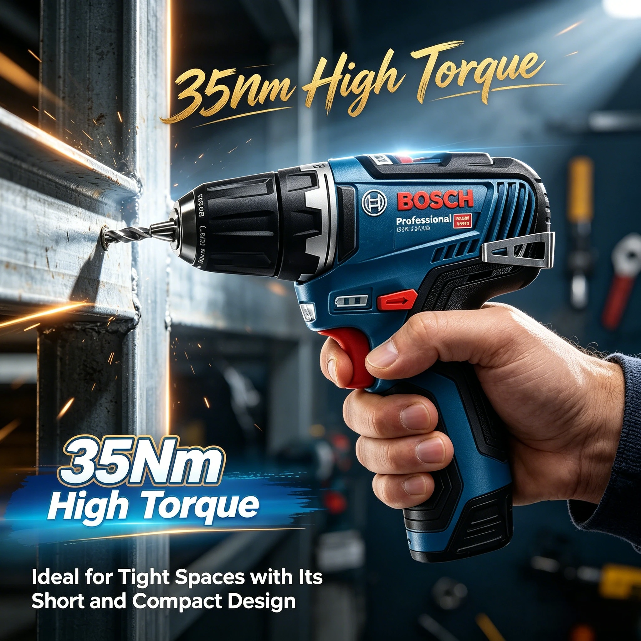 Bosch GSR12V-35 12V Brushless  - Cordless Drill Driver recension och pris