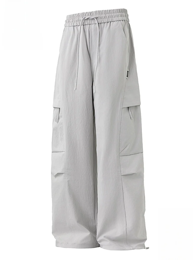 

Мужские повседневные брюки Paul Frank в американском ретро-стиле, осенняя новинка, свободные прямые брюки из полиэстера