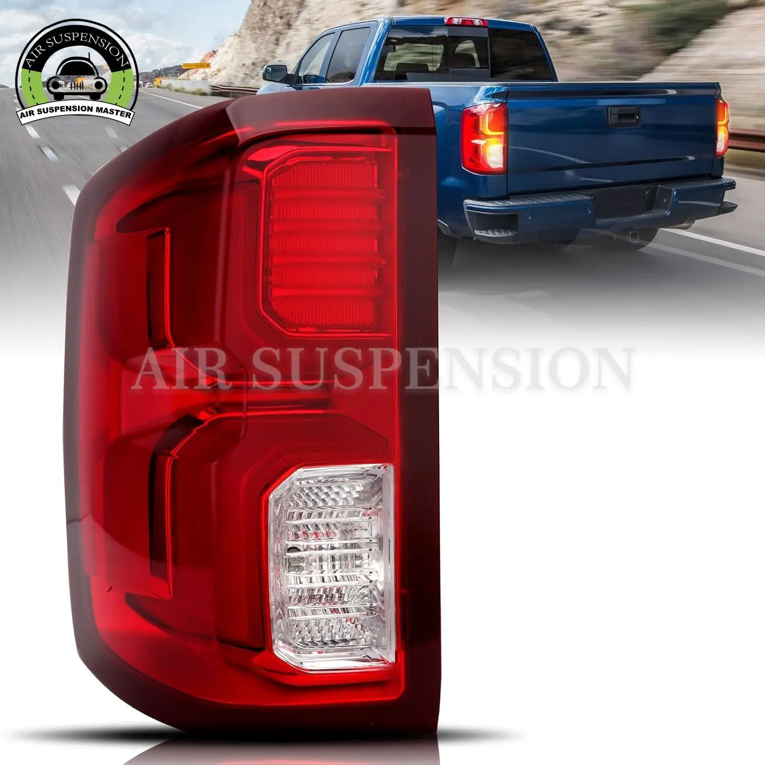 84288718 GM2800294 1pcs Left/Right LED Tail Light For Chevrolet Silverado 1500 2016 2017 2018