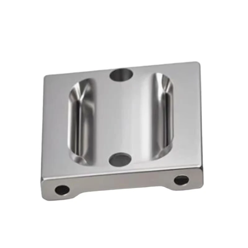 Customized stainless steel/aluminum alloy precision CNC machining multi-specification special-shaped hole mechanical block kit