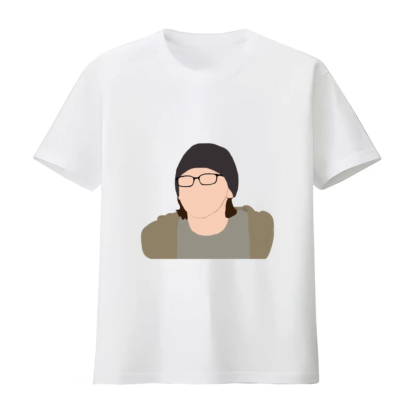 Skins UK - Sid Jenkins T-Shirt Summer Casual Cotton Tee Oversized Streetwear Tops Vintage Graphic Print Unisex Men Women