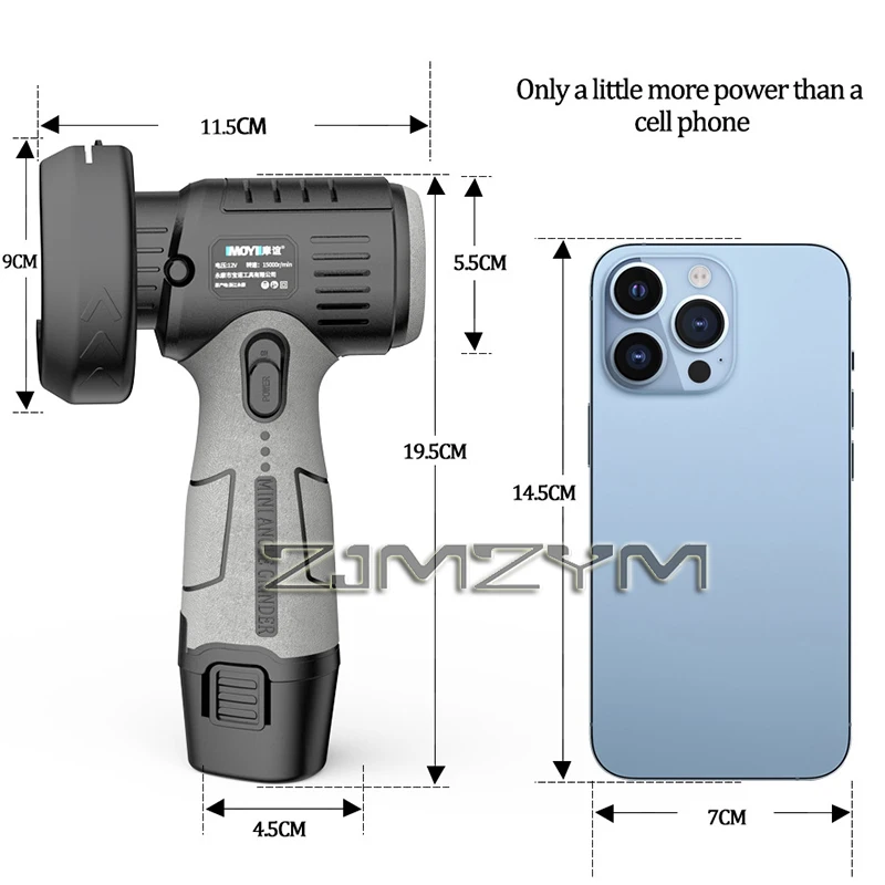 Mini Winkel Grinder Tragbare Lithium-Batterie Handheld Tragbare Kleine Polieren Schleifen Schneiden Maschine Haushalt Power Tool
