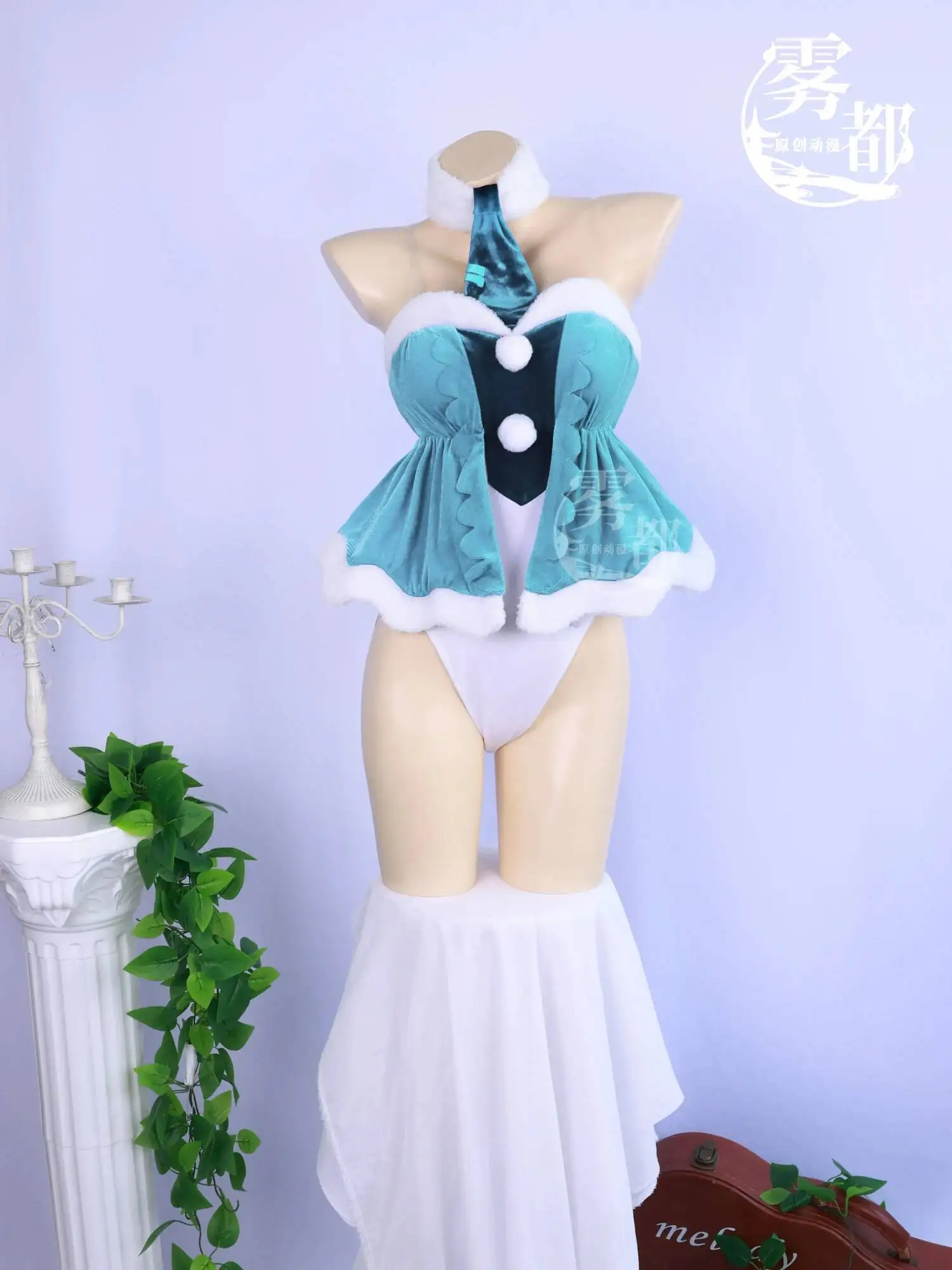 New Anime Rabbit Girl Cos Clothes Game Black and White Rabbit Cosplay Costume Carnival Sexy Clothes Full Set Female