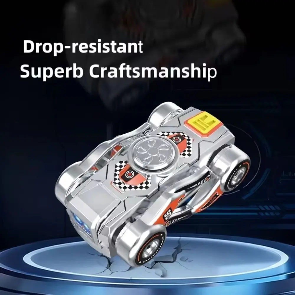Manual Transformation Robot Dog Two-Form Structure Rotating Spinner Fidget Spinner Mechanical Style Transforming Robot