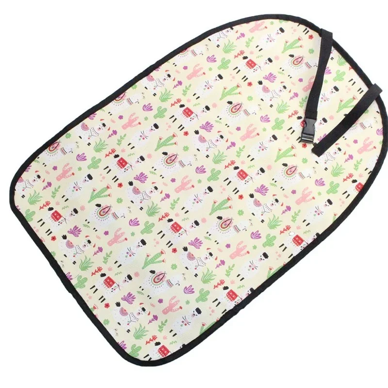 Car Seat Back Anti-Play Mats 44*66cm Color Floral Child Anti-Dirty Pad Car Accessories Interior for Keep Clean Car Decoration