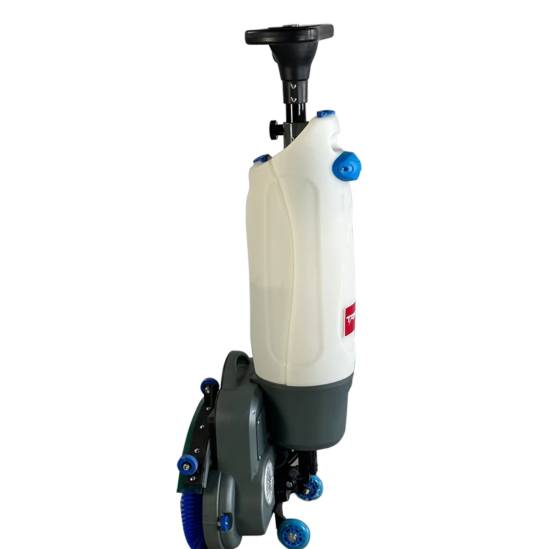 Commercial Industrial Floor Cleaning Machine Industrial Electric Mini Hand Held Walk-behind Floor Scrubber