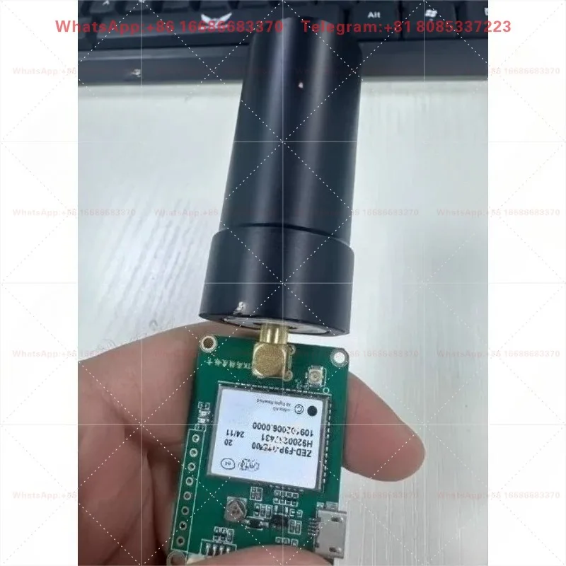 ZED-F9P-01B-01 High Precision GNSS Module, Support Serial I2C SPI, Compatible With ESP32 Controller and UM980 Positioning Unit