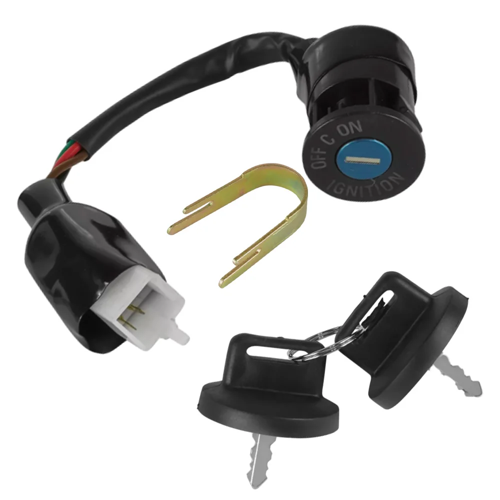 

For Polaris Outlaw Predator Sawtooth Scrambler Sportsman 4 Pins Motorcycle Ignition Key Switch 0453417 0450549