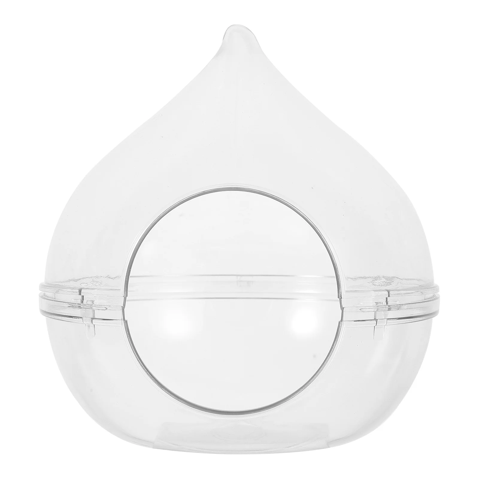 

Pet Hamster Bath Box Acrylic Transparent Sand Bath Container for Small Animals Multi-Function Bathtub Shelter Supply