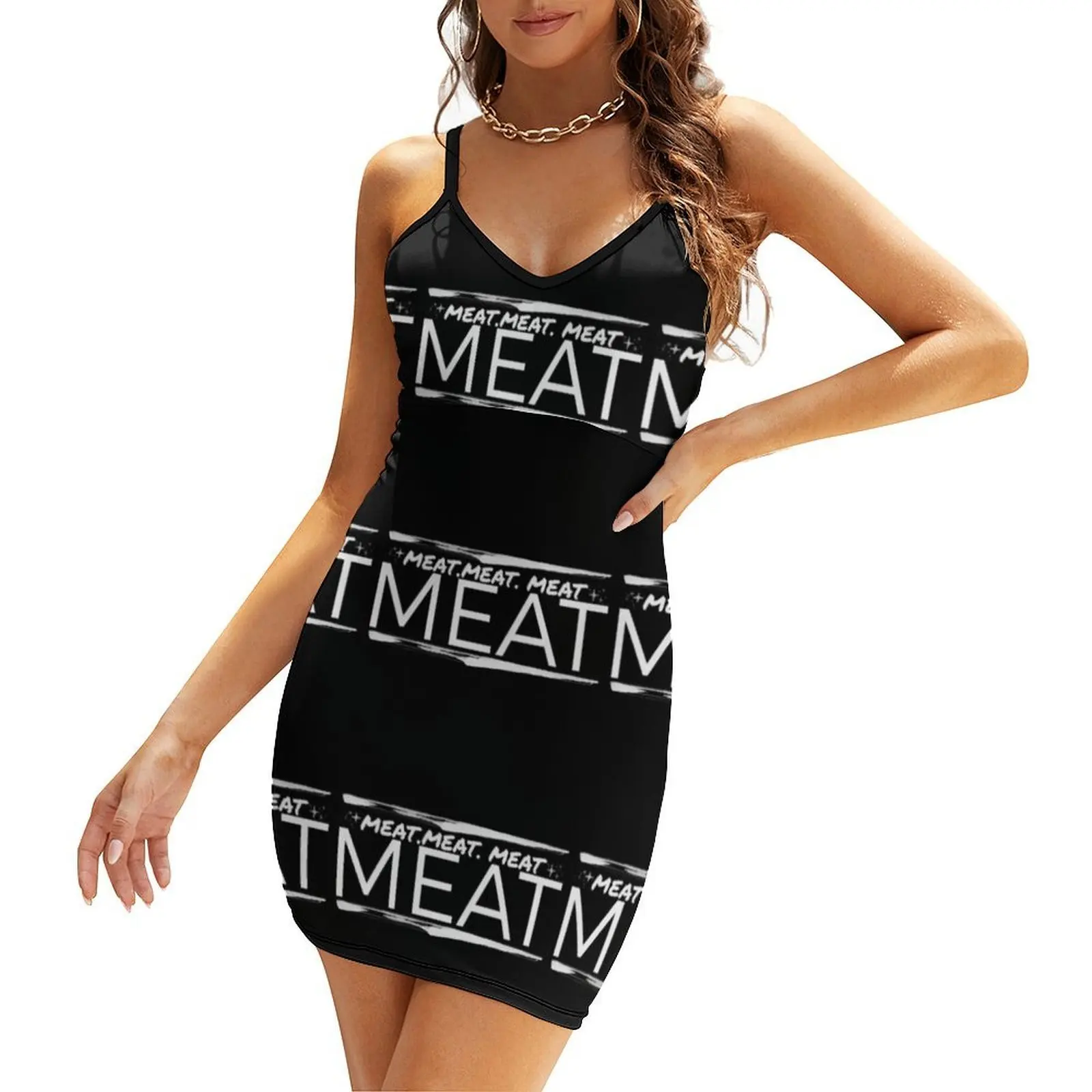 

Meat Sling Dress summer clothes dresses for prom women formal occasion dresses