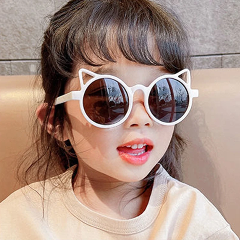 Birthday Decoration Girls Boys Animal Ears Sunglasses Outdoor Sun Protection Children Lovely Vintage Sunglasses Protection