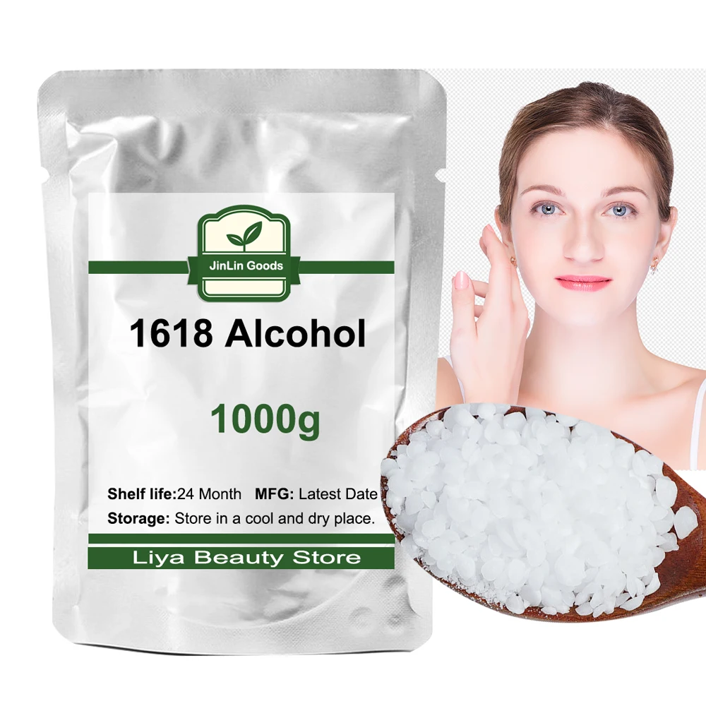 

50-1000g Hot Selling 1618 Alcohol Cosmetics Raw Material, Skincare and Hair Care Ingredients