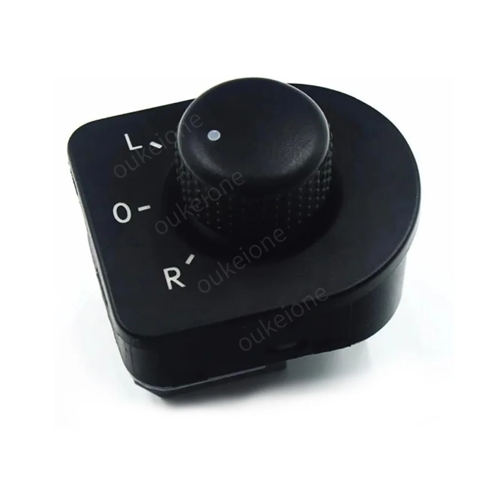 For VW Passat B5 B5.5 Golf MK4 Beetle 1998 1999 2000 2001 2002-2010 Rearview Mirror Adjustment Control Switch Knob 1J1959565D view 2