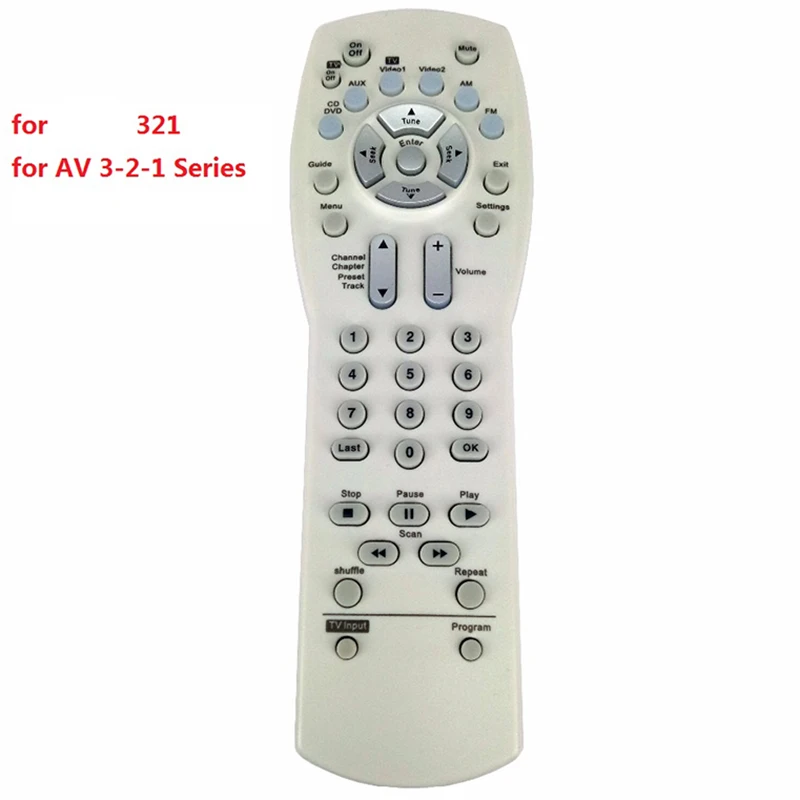 Replacement For Bosee 321 Remote Control For AV 3-2-1 Series I Media Center System Remote Control-New