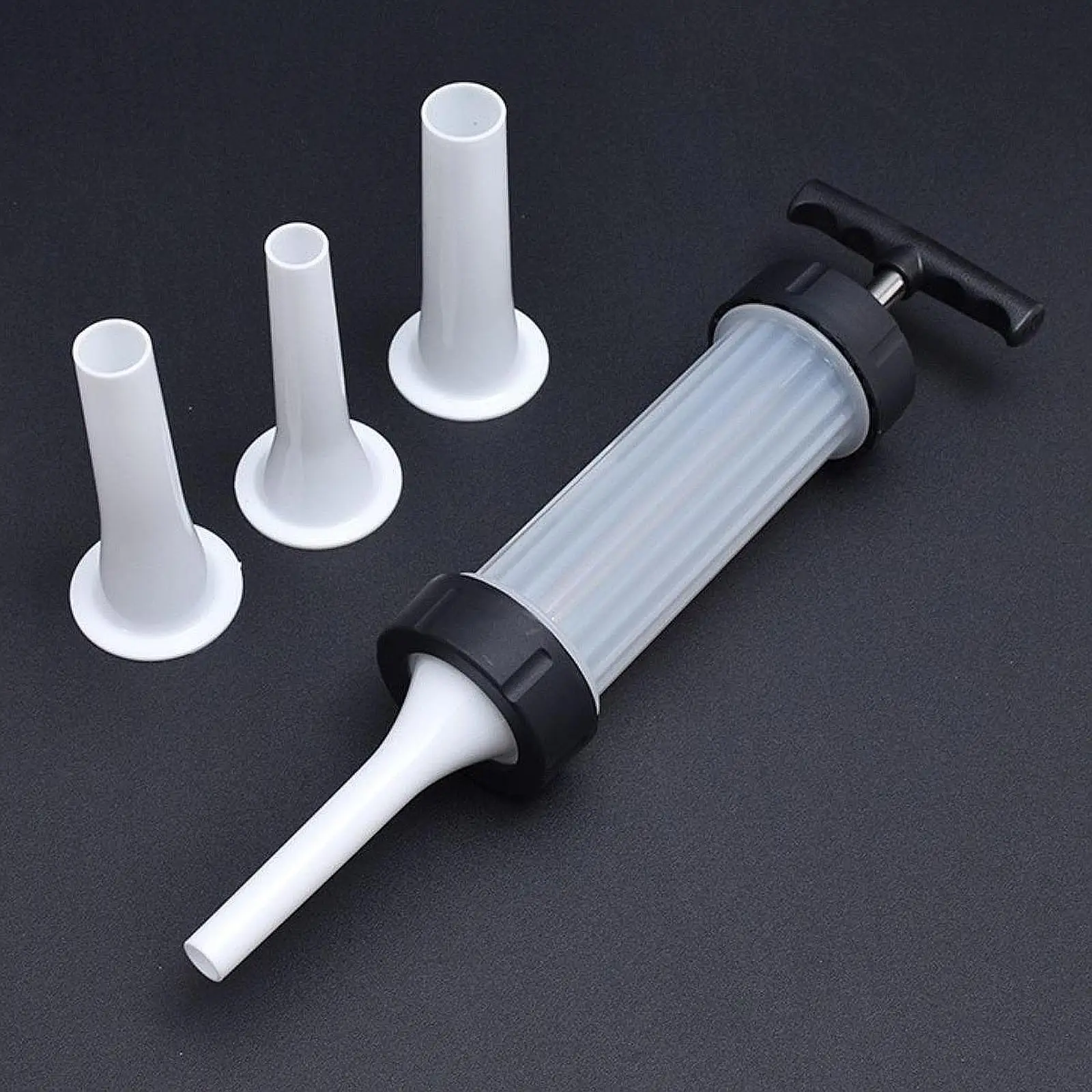 Meat Sausage Machine Sausage Filler with 4 Nozzles Sausage Meat Filling Tool