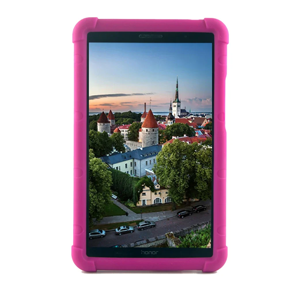 

MingShore Cover for Huawei MediaPad T3 8 KOB-L09-W09 Silicone Kids Friendly Rugged Soft Tablet Case