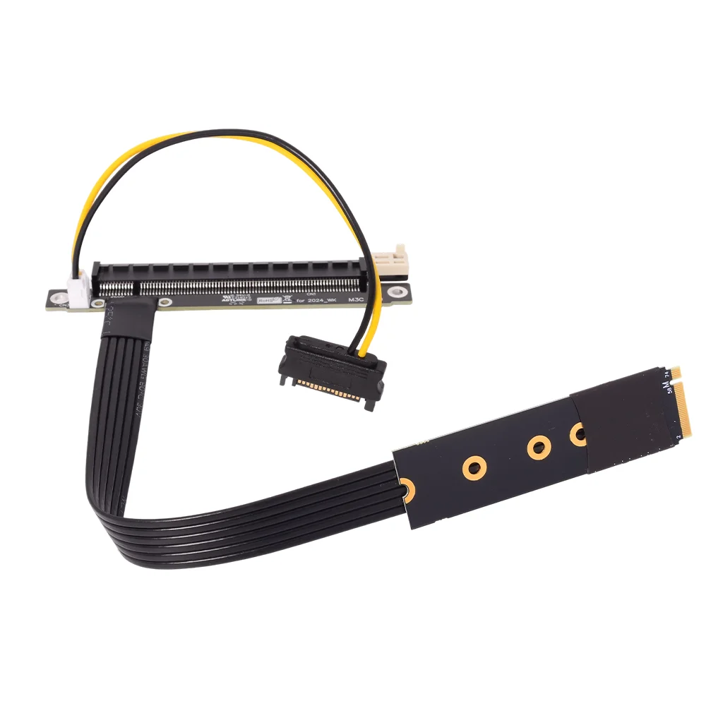 Riser M.2 NVMe naar PCI-E 3.0 / 4.0 x16 GPU-verlengkabel voor RTX3090 RX6800xt GTX RTX Mining NVIDIA AMD videokaartuitbreiding