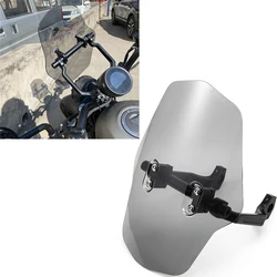 Universal Windshield Motorcycle Large WindScreen 7/8